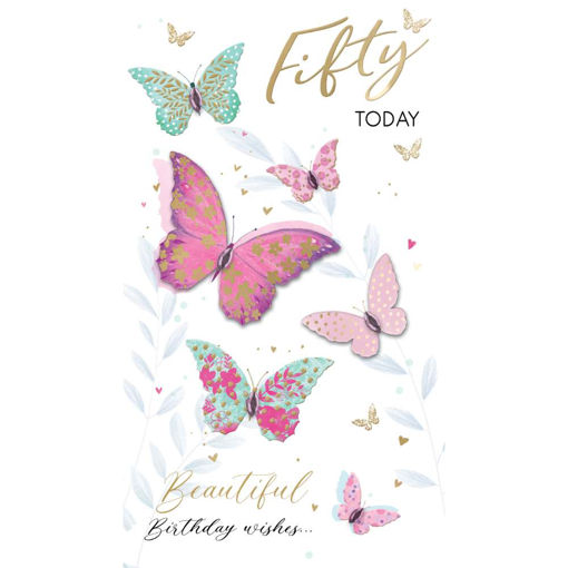 Picture of FIFTY TODAY BEAUTIFUL BIRTHDAY WISHES